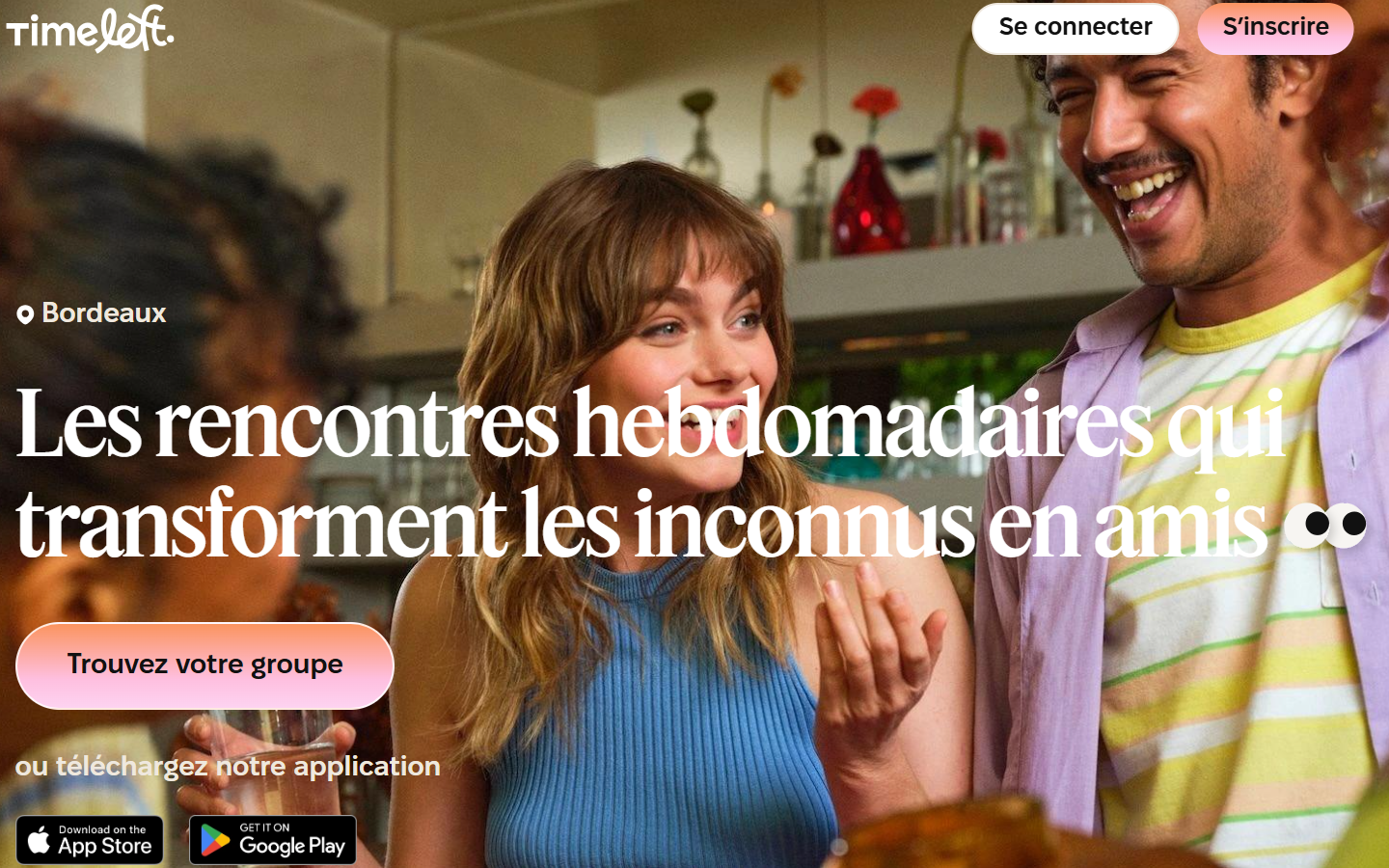 Apercu du site Timeleft